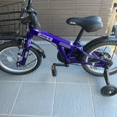 jeep 子供用自転車16インチ 補助輪付き