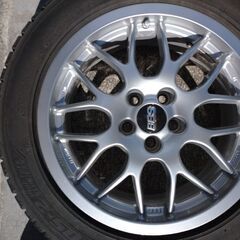宍粟市まで取りに来られる方 BBS スタッドレスタイヤ付きホイル4本セット