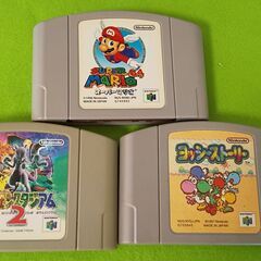 レトロゲーム/任天堂/Nintendo 64/ソフト/3本セット...