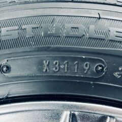 FANGアルミ・スタッドレス 4本セット 2019年製　DUNLOP  WINTER MAXX  WM01　185/60/R15　6.0j+43 pcd114.3