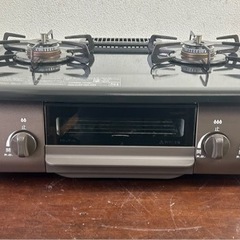 お引取り限定 21年製 パロマ LPガス用コンロ 2口ガステーブル