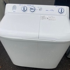 こだわりの2槽派　18年製　ハイアール　4.5kg 2槽式洗濯機　綺麗