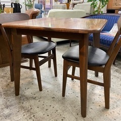 【愛品館 江戸川店】関 家具 ダイニングテーブル3点セット ID:152-008863-007