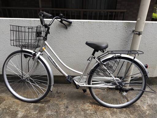 一般自転車　（白）