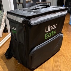 【美品】Uber eats 公式 配達バッグ　ウーバーイーツ　ウバッグ