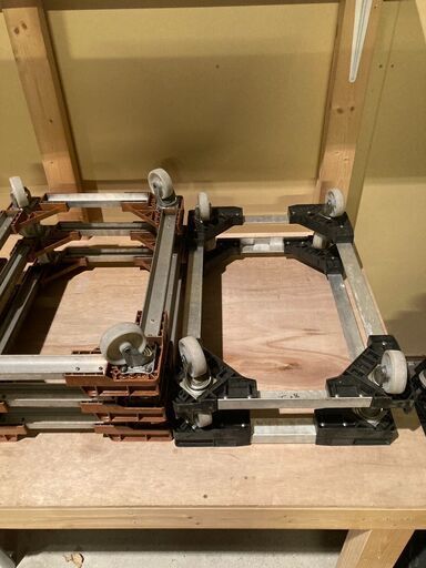 571 コンテナ台車 台車 自在 8台セット - その他 