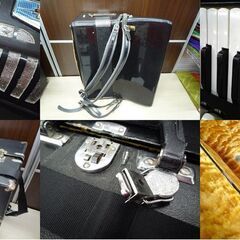 現状品 トンボ アコーディオン No75 ケース付き ブラック 中古 TOMBO