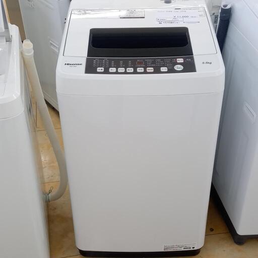 ★ジモティ割あり★ HISENSE 洗濯機 5.5ｋｇ 19年製 動作確認／クリーニング済み OJ2331
