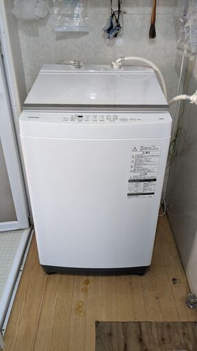 【交渉中】10キロの大容量！！　東芝洗濯機】2019年製 AW-10M7 家電 洗濯 全自動洗濯機 簡易乾燥付