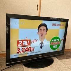 日立　Wooo 37型液晶テレビ