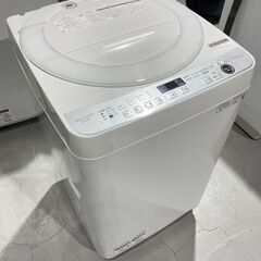★SHARP★ 7kg洗濯機 2021年 ES-GE7E ホワイ...