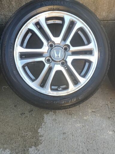 NBOX 純正アルミホイール、タイヤ4本セット HONDA N-box custom純正14