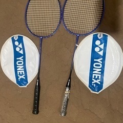 YONEX バトミントンラケット　ペアセット