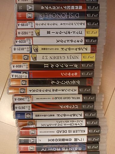 PS3本体＋ソフト46本 PS3 本体 ソフト×6 PS3 +ソフト6本