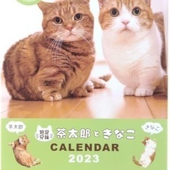 茶太郎ときなこカレンダー