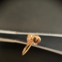 最終値下げ⭐︎k18 パールイヤリング　1.4g パール径5mm