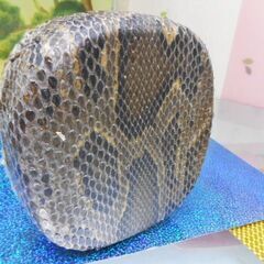 A6現品販売(送料無料)11.000円 蛇皮強化(二重張)型チーガ(三線