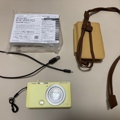 デジタルカメラ CASIO EX-ZR70(YW)
