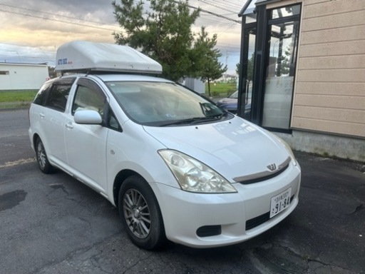 苫小牧から個人出品です。ぜひ、購入お願いします。　トヨタ・ウィッシュ福祉車両(車検証上ではステーションワゴンです)