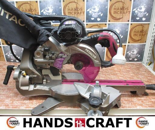 日立　HITACHI　C6RSHC　スライドマルノコ　中古品　165mm　【ハンズクラフト宜野湾店】
