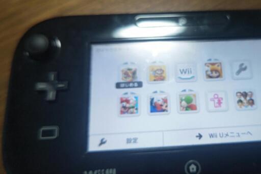 wiiu本体とソフトのセットです