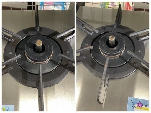 GM890 都市ガス ガスコンロ Vamo バーモ ET21-2STSY-S 無骨でおしゃれ