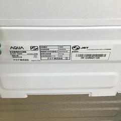 #J-52【ご来店頂ける方限定】AQUAの6、0Kg洗濯機です