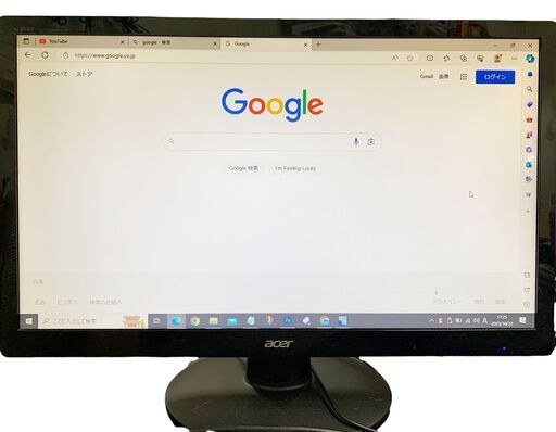 23C201_ジ4 acer エイサー PC用LEDモニター S220HQL 21.5インチ ディスプレイ モニター 現状品 中古品