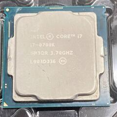 デスクトップ用CPU Intel core i7-8700k 