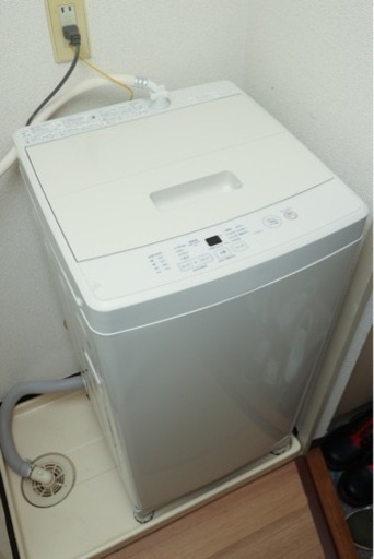 □使用僅少　無印良品　洗濯機　5kg