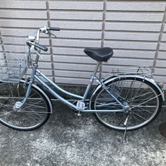 受渡者決定】26インチ 3段変速 荷台付き