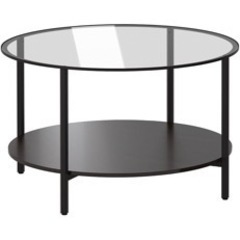 IKEA コーヒーテーブル　ガラステーブル