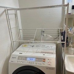 棚　洗濯機の上などに使えます　幅30.5✖️高162cm