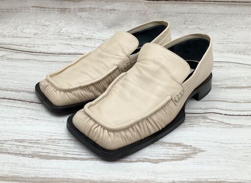 【イオンモール常滑店】JIL SANDERのスクエアトゥローファーです！