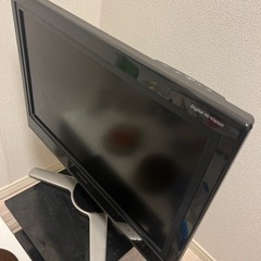 パナソニックの26インチのブラックのテレビ