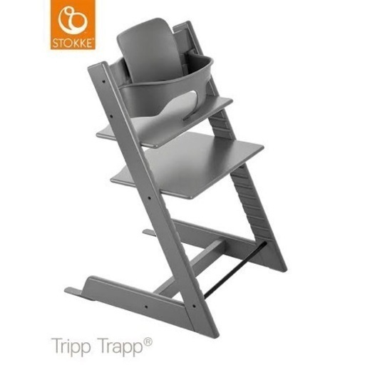 【新品未使用】STOKKE ストッケ　トリップトラップ　ベビーセット　ベビーチェア