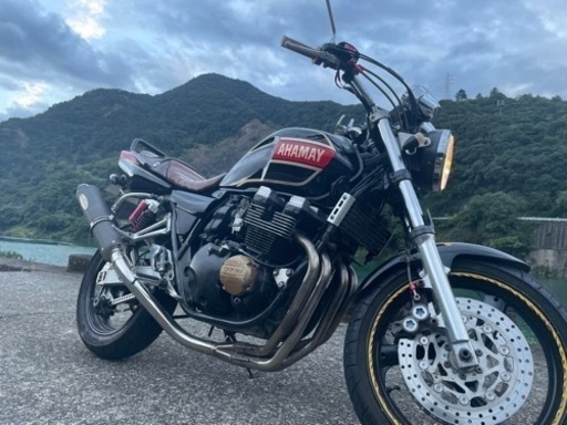 XJR400R セル1発　距離増えます。