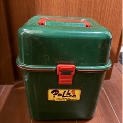 Polka クーラーボックス 緑 3.3L ロング缶 4本対応 日本製