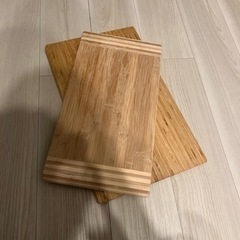 IKEA まな板2点セット　使用感あり