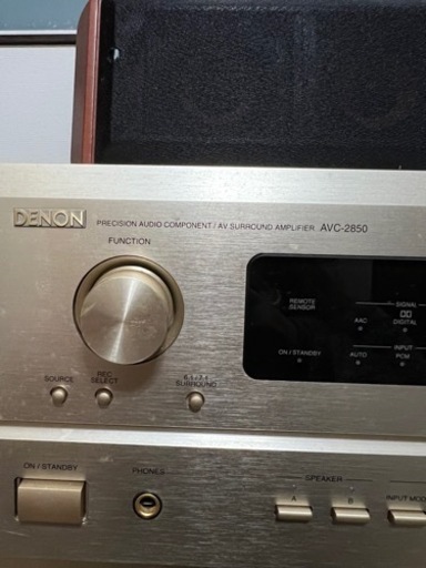 DENON アンプ　スピーカー　取りに来て頂ける方