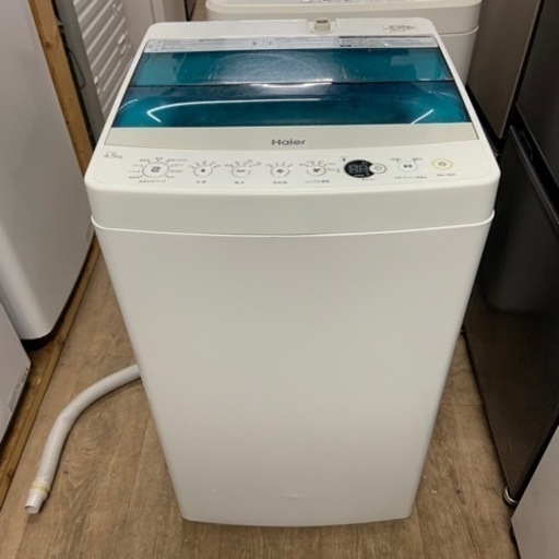 2018年製　ハイアール　4.5K 全自動洗濯機　JW-C45A