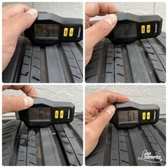 215/50R18 4本ダンロップエナセーブEC300+ 8部山ヤリスクロス装着