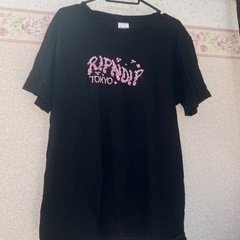 ripndiip 東京限定Tシャツ 桜 黒　ブラック