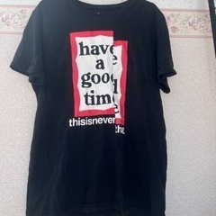 Have a good time x thisisneverthat tシャツ