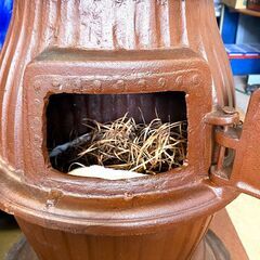 完売御礼】40年以上前のだるまストーブ 未使用の希少品！