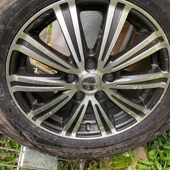 ダンロップスタッドレスタイヤアルミホイル4本セトット