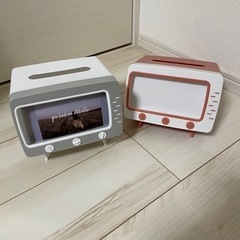 韓国雑貨 TV型ティッシュボックス