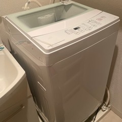 【ネット決済】シャープ電気洗濯乾燥機　ES-S7A-WL