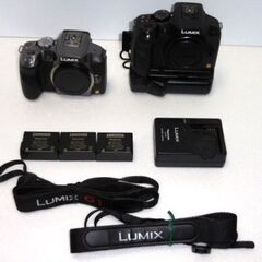 LUMIX DMC-G6 ボディ2台セット ブラックとシルバー ...