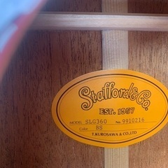 美品】Stafford SLG360 (Gibson B-25コピー)